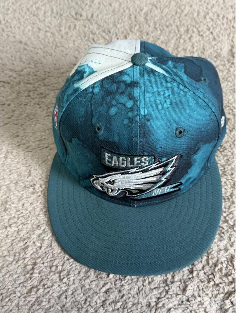 New Era Men's Blue and Multi Hat
